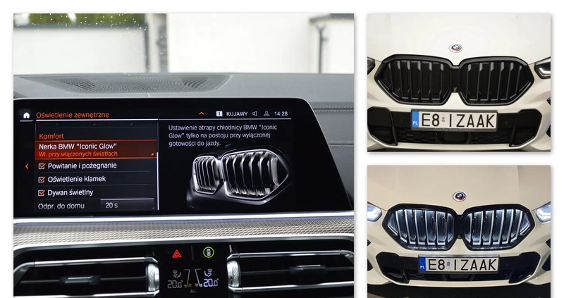BMW X6 cena 356900 przebieg: 39000, rok produkcji 2022 z Włocławek małe 631